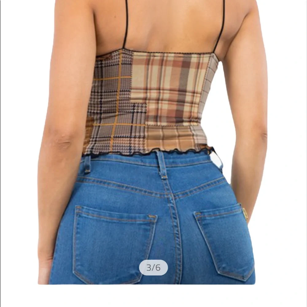 Patchwork Print Top - Picture 2 of 3